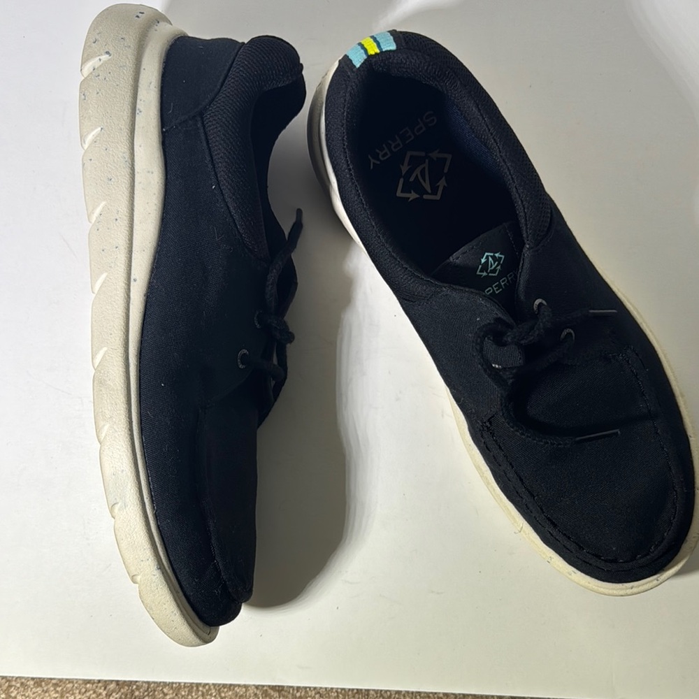 Sperry Black Canvas Shoes